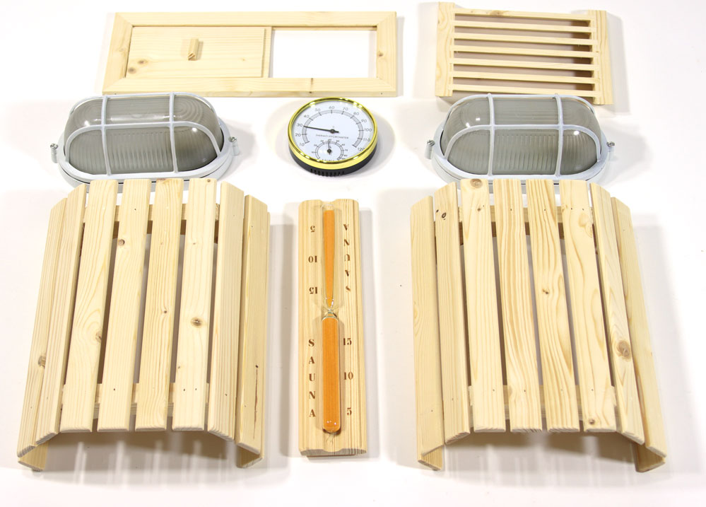 смола ► BaLI סאונה יוקרתית לבית ולחצר כיסוי עץ לגוף תאורה