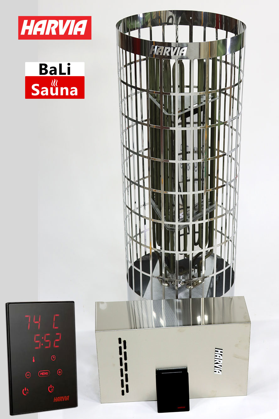 склад вагонки ► BaLI סאונה יוקרתית לבית ולחצר תנור לסאונה יבשה VEGA מתוצרת HARVIA עם פיקוד תנור לסאונה יבשה 9 KW