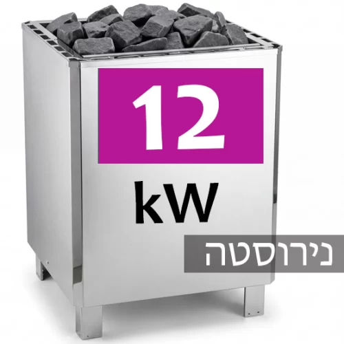 תנור חימום מקצועי לסאונה 12 קילוואט