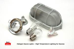 Halogen Sauna Lights – High Temperature Lighting for Saunas
