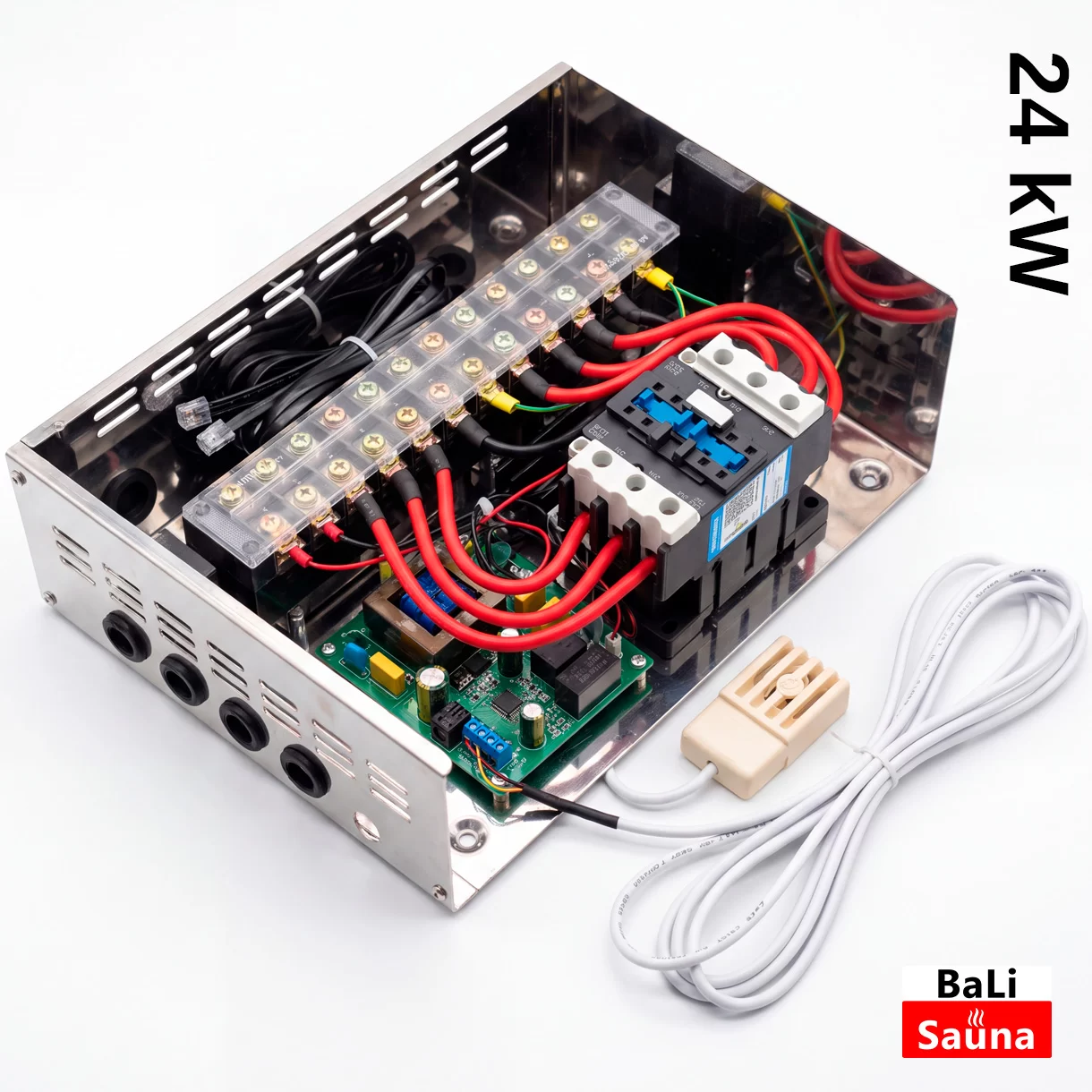 יחידת כוח לבקר סאונה 24kW במארז נירוסטה