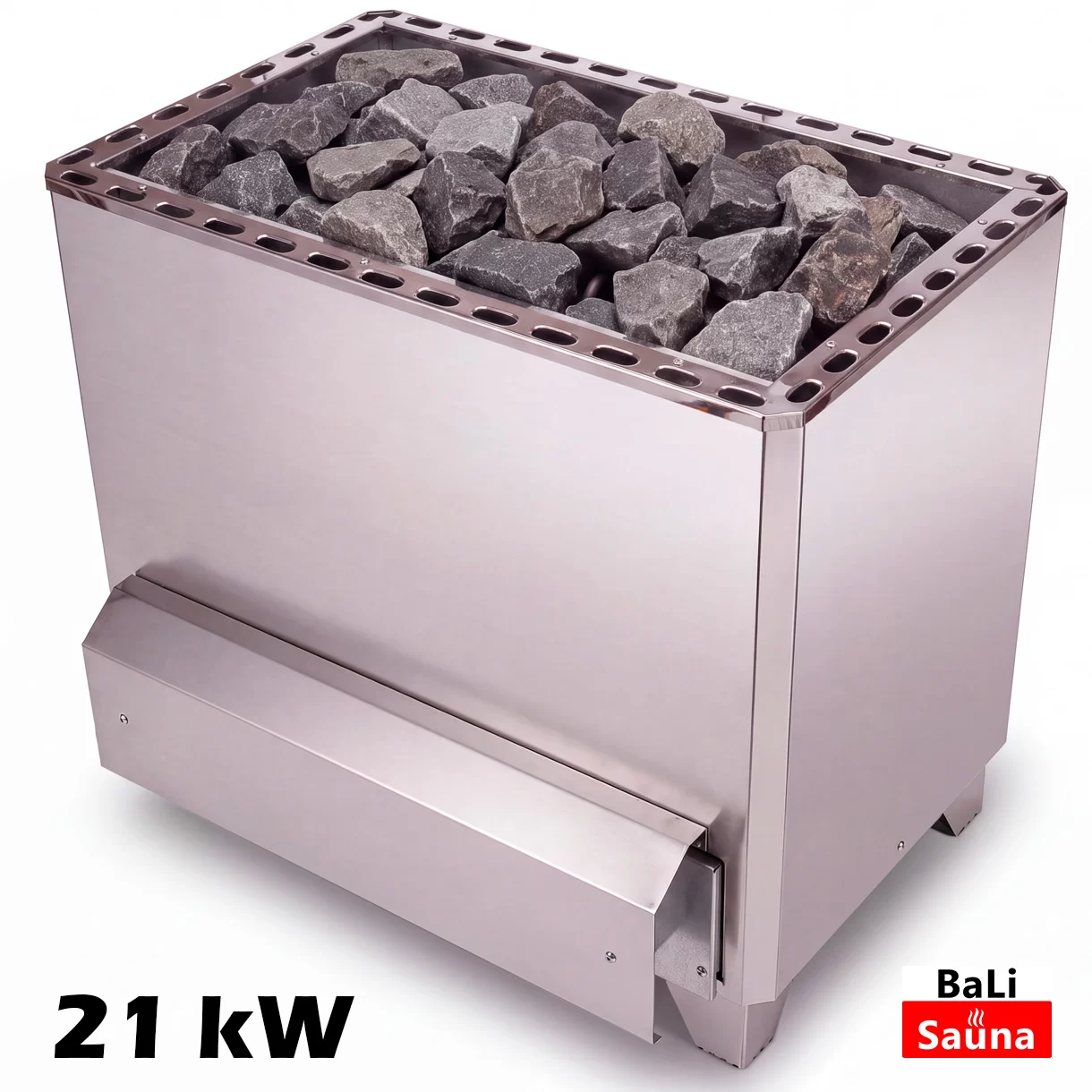 תנור חשמלי לסאונה 21kW עם אבני בזלת